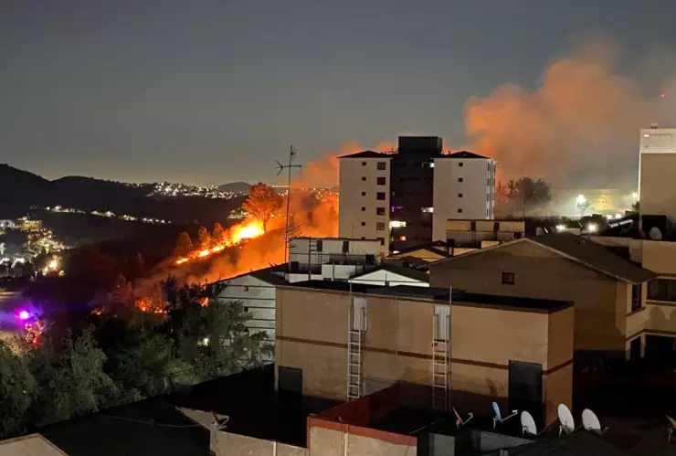 Incendio Lomas Verdes este 30 de enero