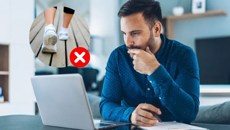 El error que vuelve sedentarios a las personas que trabajan desde casa