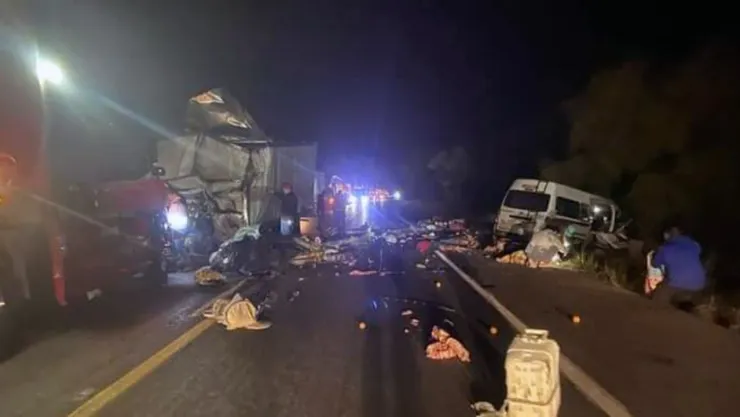 Accidente en la Carretera Nacional de Tamaulipas deja nueve muertos