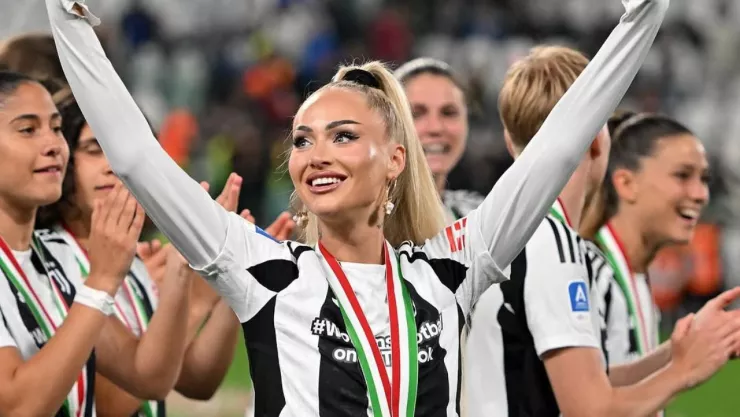 Alisha Lehmann, jugadora de la Juventus