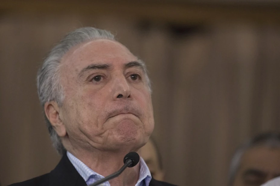 Temer en la tablita