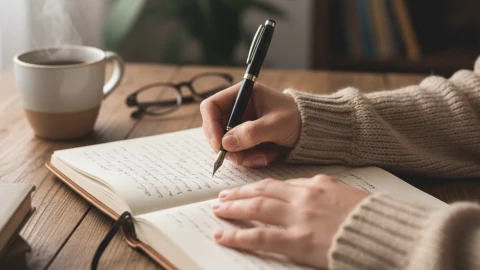 Utiliza este prompt para escribir en tu journal HOY, jueves 6 de noviembre de 2025