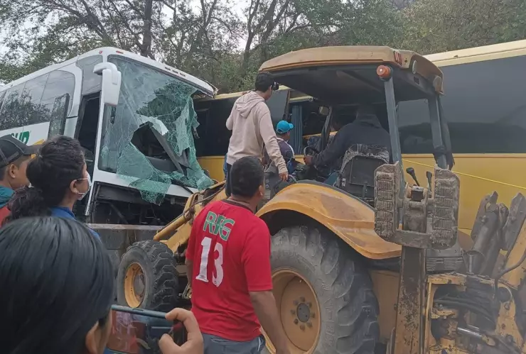 Choque en Tlapa-Puebla