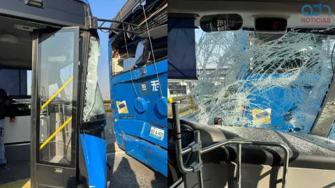 choque trolebus