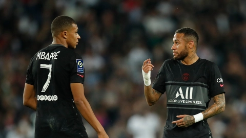 Mbappé y Neymar