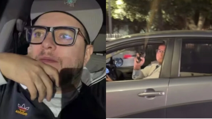 Famoso influencer es rociado con GAS PIMIENTA en plena calle; todo quedó grabado