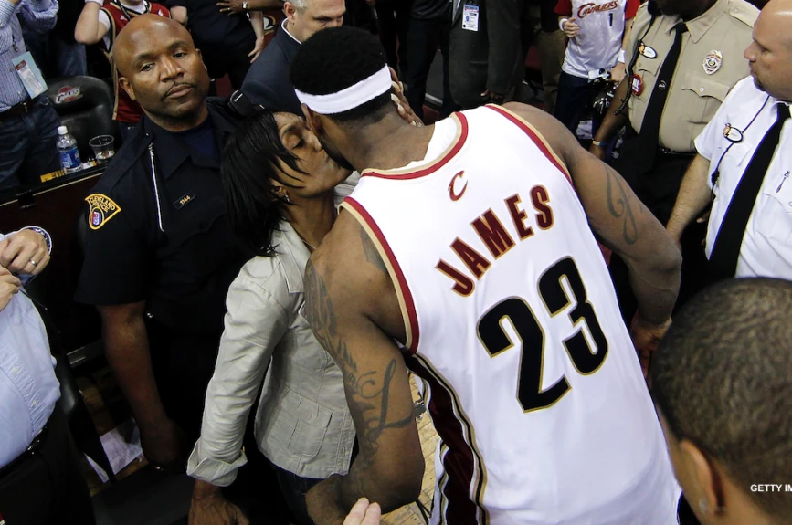 Gloria Marie James y LeBron James