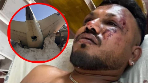 ¡Milagro! Pasajero del avión Air India sobrevive al accidente aéreo