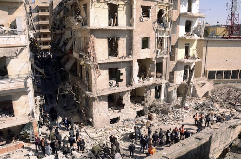 Civiles atrapados por los enfrentamientos en la localidad Siria de Qusayr