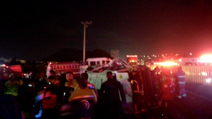 Tragedia en el transporte público en el puente de la Concordia