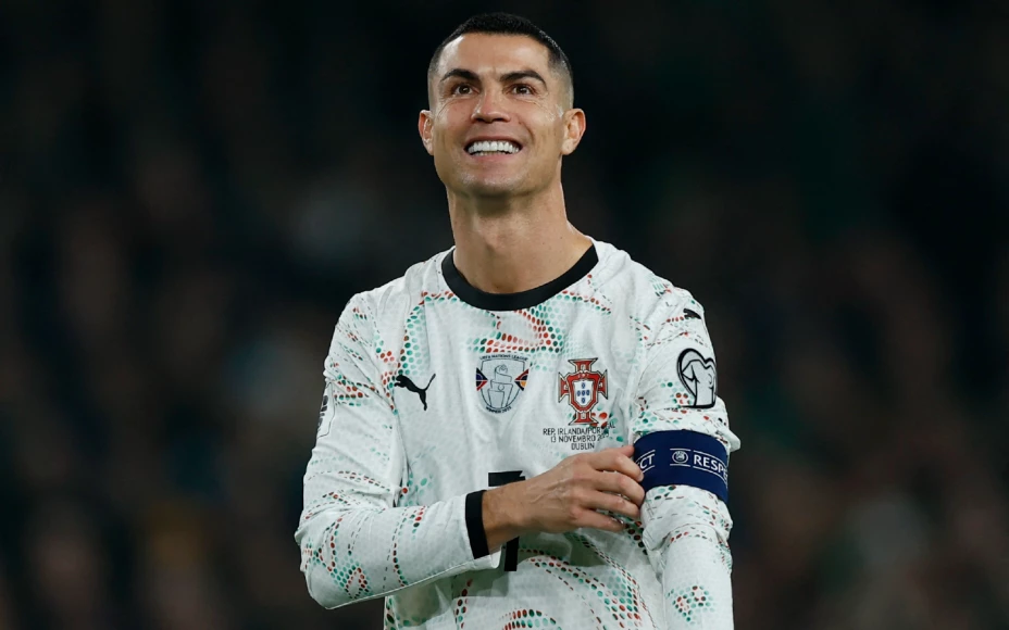 Cristiano Ronaldo, delantero de Portugal