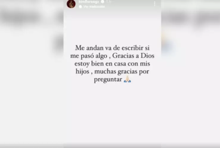Kimberly Flores responde al mensaje de su esposo Edwin Luna