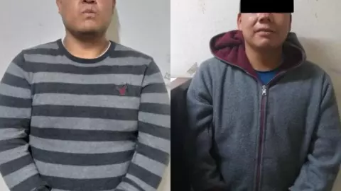 Aprehenden a 2 asaltantes de transporte público