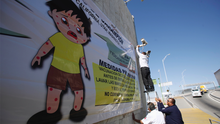 Millones de niños no reciben vacuna contra sarampión, lo que genera brotes