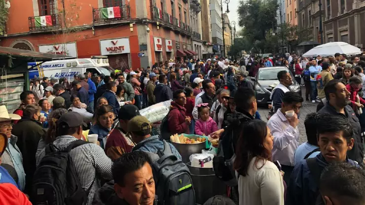 Calles del Zócalo CDMX cerradas por el Último Informe de Gobierno de AMLO