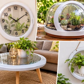 ¿Qué hacer con la puerta de vidrio de un lavarropas roto? 4 ideas de reciclaje