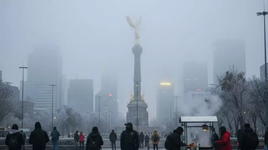 ¡Qué frío! Con temperaturas de 4° C; activan alerta amarilla en tres alcaldías de la CDMX