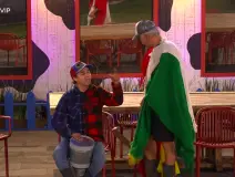 ¿Serenata para La Bebeshita? Julio Camejo y Kevyn “Bicolor” improvisan canción sobre un amor imposible en La Granja VIP
