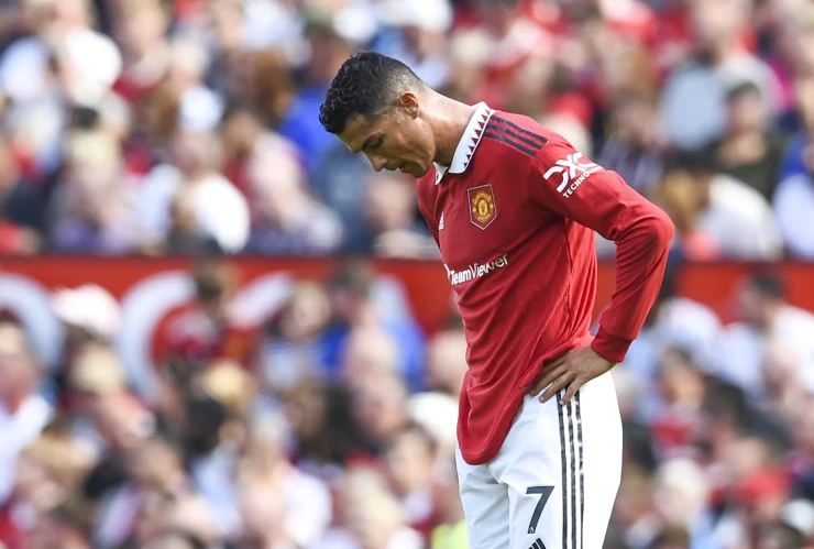 Cristiano Ronaldo, delantero del Manchester United