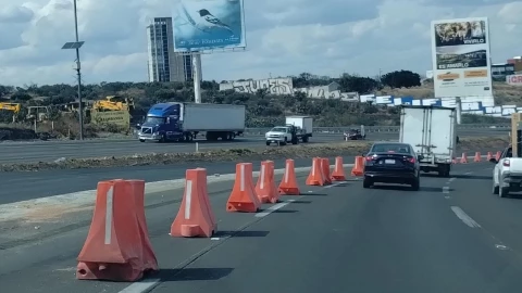 El tráfico en la México Querétaro