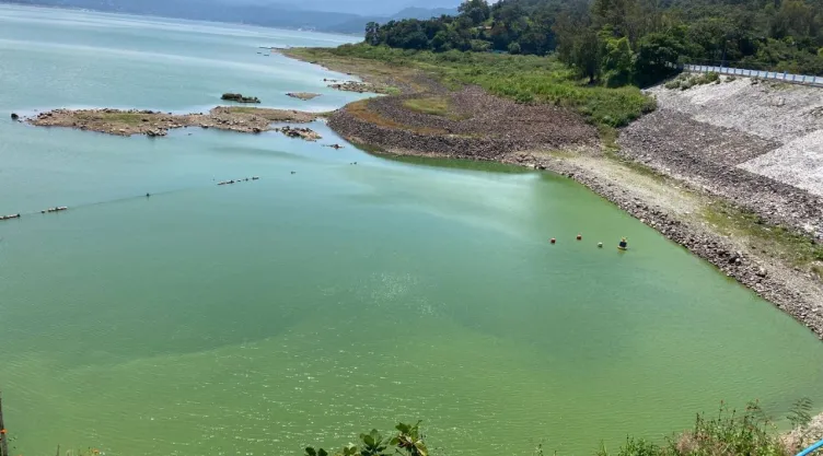 ¡Preocupan los niveles de la Presa de Valle de Bravo! Así relatan los pobladores del municipio mexiquense la situación