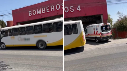 Hombre muere en transporte público León hoy