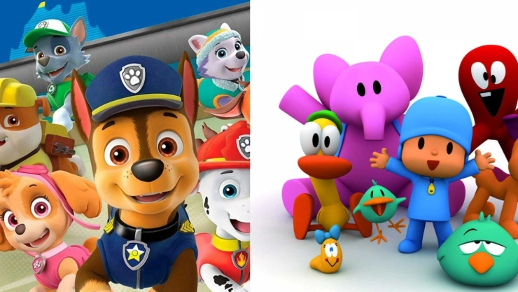 4 capítulos de Paw Patrol y Pocoyó para enseñar a los niños a respetar, compartir y ayuda