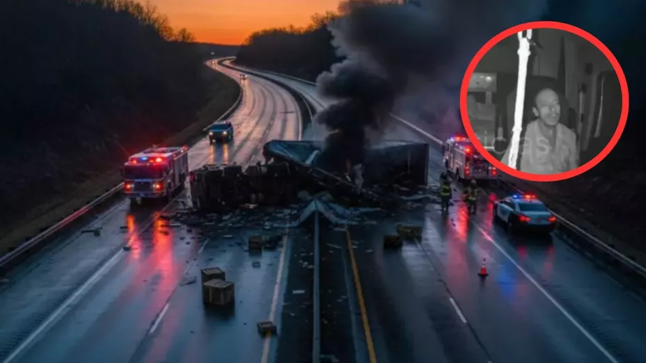 VIDEO | Trailero graba su propia muerta tras accidente en carretera de Aguascalientes