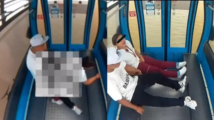 Descubren a pareja teniendo sexo en un teleférico