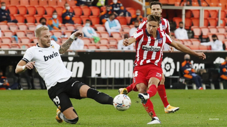 Atlético de Madrid vence al Valencia