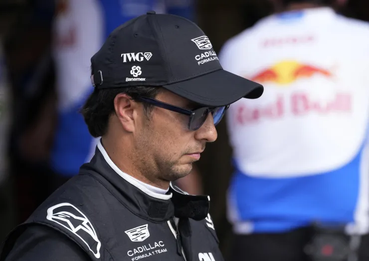Sergio Checo Pérez piloto de Cadillac en el Gran Premio de Italia 2026.