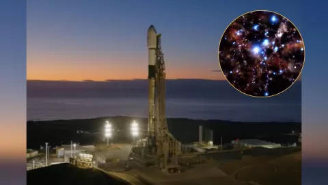 La misión de la NASA en California.