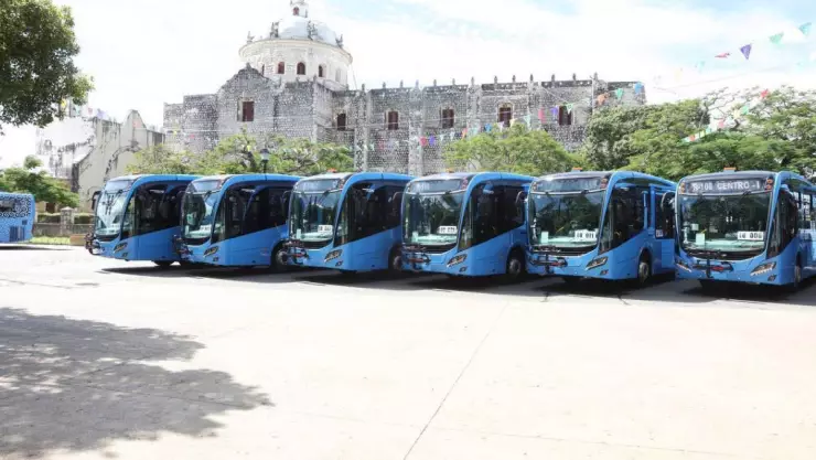 Sistema de Transporte Va y Ven llega a Umán con 22 nuevas unidades