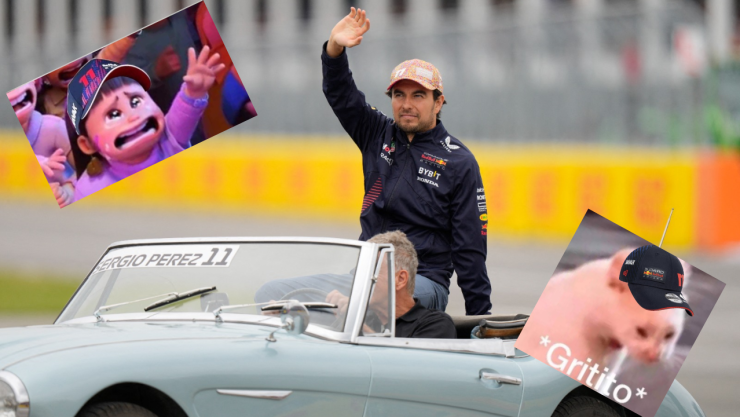 Checo Pérez en el Gran Premio de Canadá