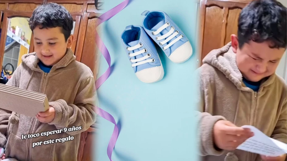 VIDEO VIRAL REACCIÓN DE NIÑO