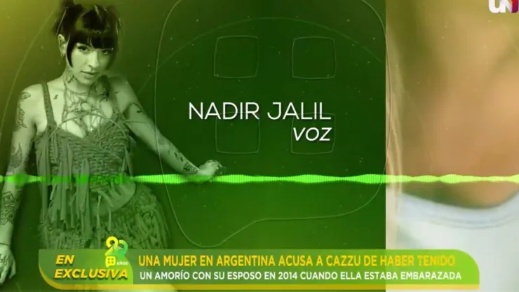 Nadir Jalil expone en Ventaneando que Cazzu fue la amante de su esposo.jpg