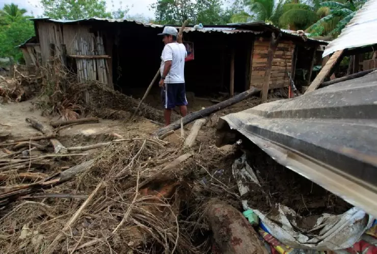 6 personas desaparecidas por Agatha en Oaxaca