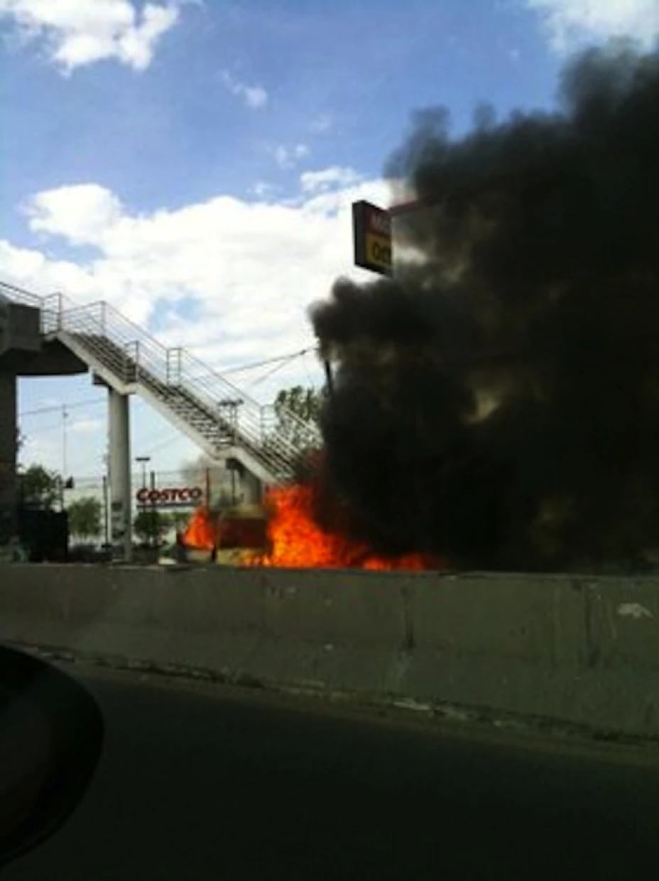 El suceso ocurre en dirección sur-norte sobre Periférico