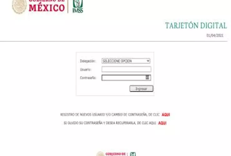 Tarjetón digital del IMSS ¿cómo descargarlo?