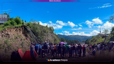 Bloqueo en la autopista Tuxtla Gutiérrez -San Cristóbal hoy viernes 26 de septiembre : rutas alternativas 