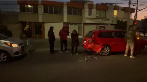 VIDEO: Choque genera tráfico sobre el Circuito Juan Pablo II en Puebla hoy; reportan caos vial