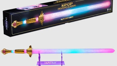 juguetes kpop demon hunters cuánto cuestan espadas rumi