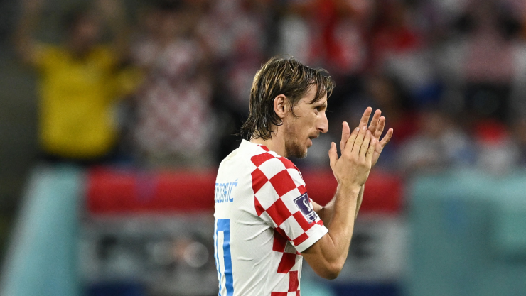 Luka Modric, jugador de Croacia