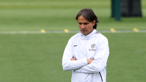 EL técnico italiano Simone Inzaghi
