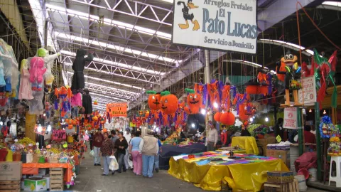 mercado navideño CDMX