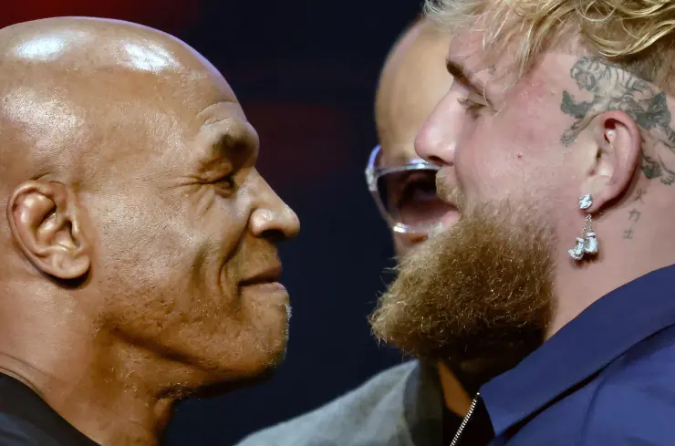 Mike Tyson Jake Paul pelea cachetada