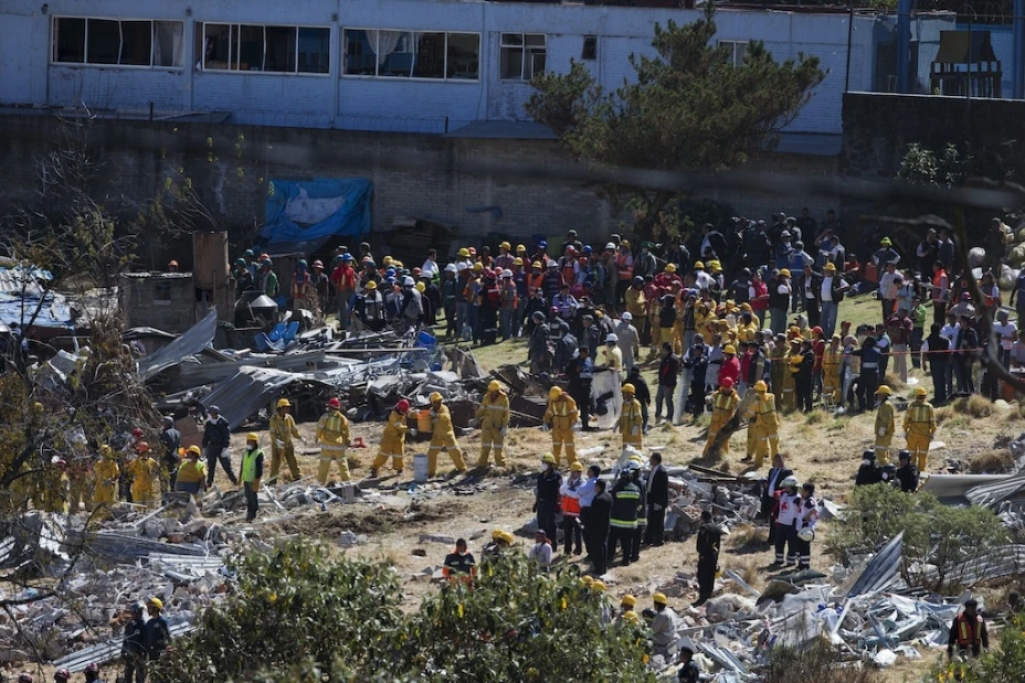 Una pipa de gas causó la explosión de un hospital materno