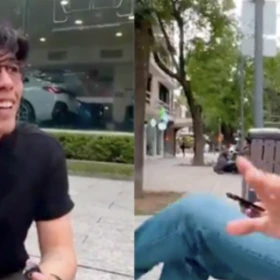 VIDEO: Extranjero encara a influencer y le exige hablar español en Polanco
