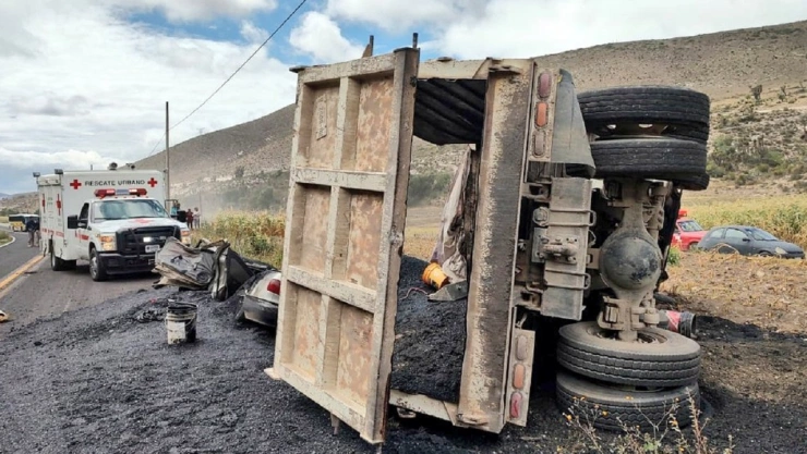 accidente Tehuacán - Ciudad Mendoza