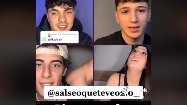 VIDEO: La cachetean en plena transmisión ¿su padre o su pareja?